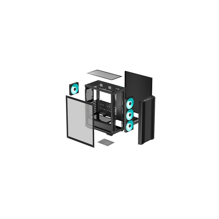 Unitate Semi-tower ATX DEEPCOOL R-CC560-BKGAA4-G-2 Negru Multicolor