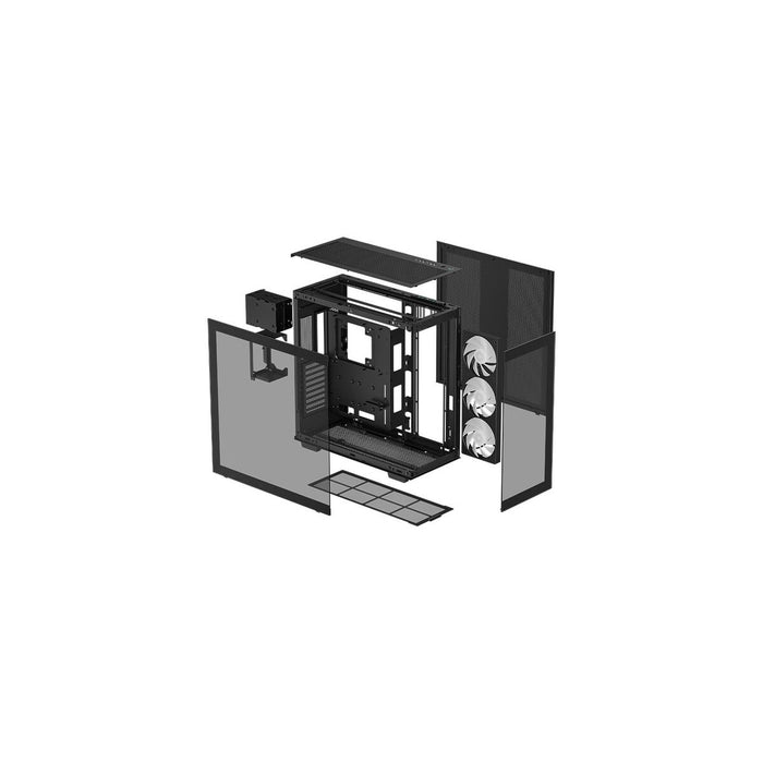 Unitate Semi-tower ATX DEEPCOOL CH780 Negru