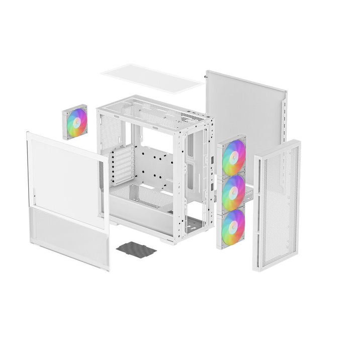 Unitate Semi-tower ATX DEEPCOOL R-CH560-WHAPE4-G-1 Alb