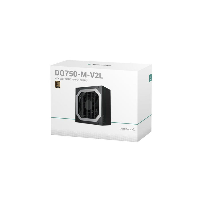 Sursă de Alimentare DEEPCOOL DP-GD-DQ750-M-V2L ATX 750 W 110 W 80 Plus Gold RoHS