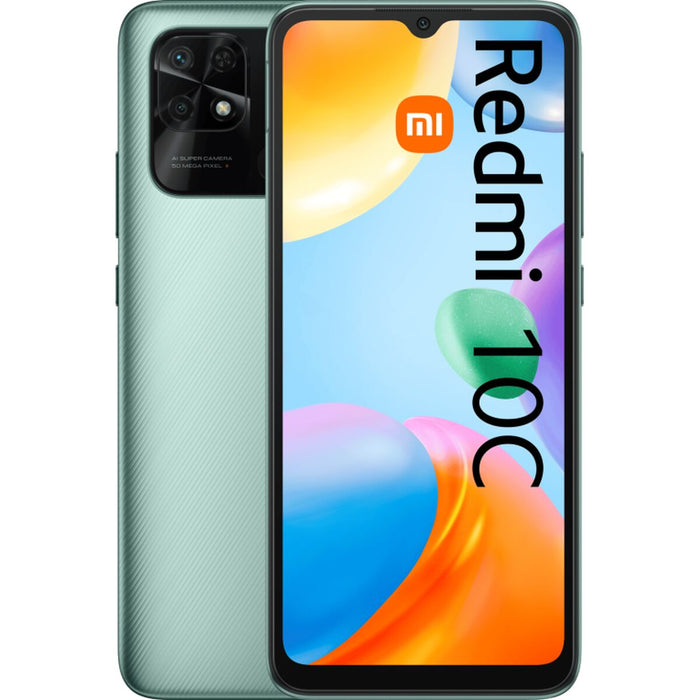 Smartphone Xiaomi Redmi 10C 6,7" Octa Core Qualcomm Snapdragon 680 3 GB RAM 64 GB Verde