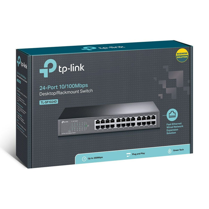 Switch de Birou TP-Link TL-SF1024D RJ45 PoE 4.8 Gbps