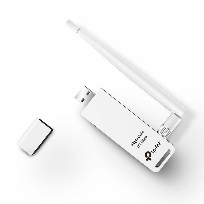 Adaptor USB TP-Link TL-WN722N Alb 150 Mbps