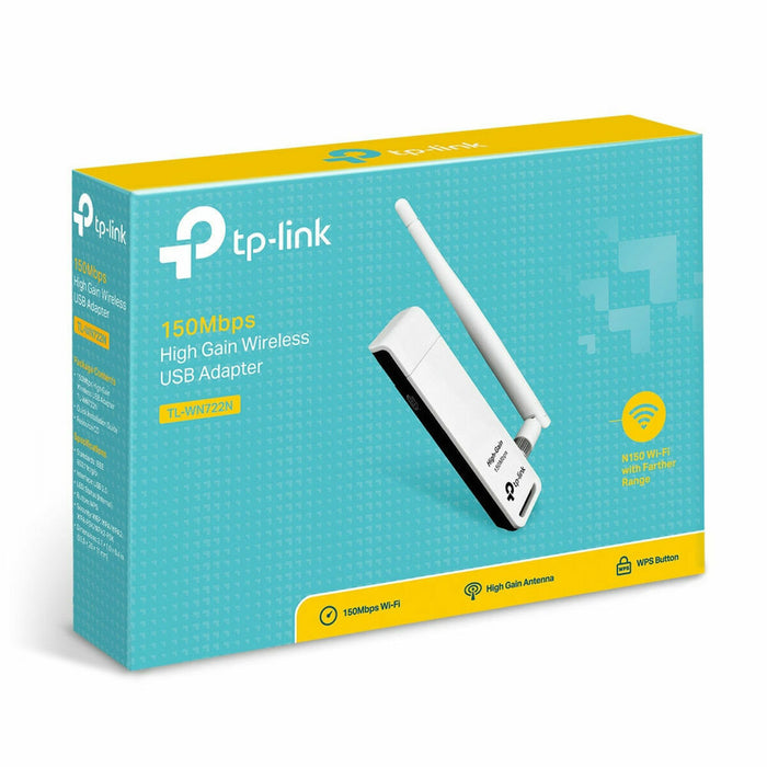 Adaptor USB Wifi TP-Link TL-WN722N 150 Mbps