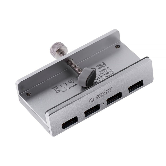 Hub USB Orico ALL-USB3-HUB-4-CLIP Argintiu