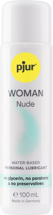 Lubrifiant pe bază de apă, pjur Woman Nude, 100 ml