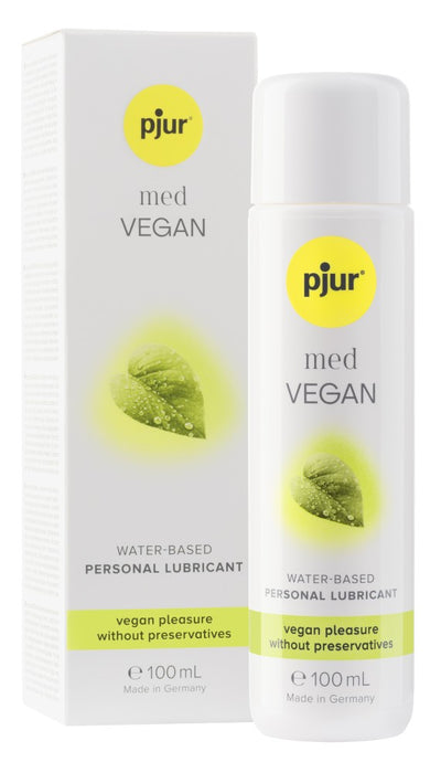Lubrifiant pe bază de apă, pjur, med Vegan, 100 ml