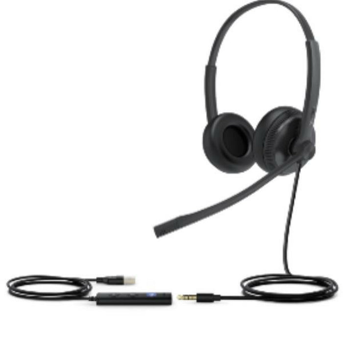 Căști cu Microfon Yealink UH34 SE DUAL TEAMS Negru
