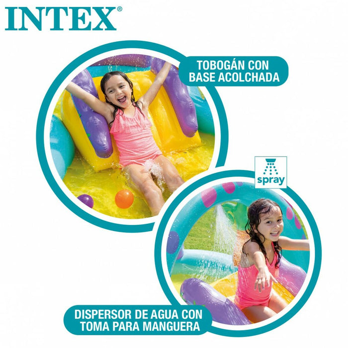 Piscină Gonflabilă pentru Copii Intex   Dinozauri Loc de joacă 302 x 112 x 229 cm 280 L