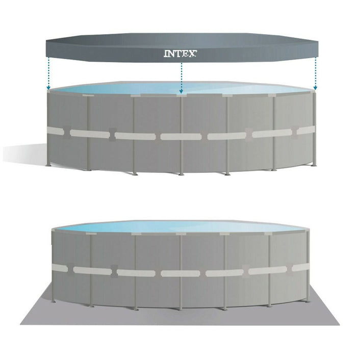 Piscină Detașabilă Intex 488 x 122 x 488 cm