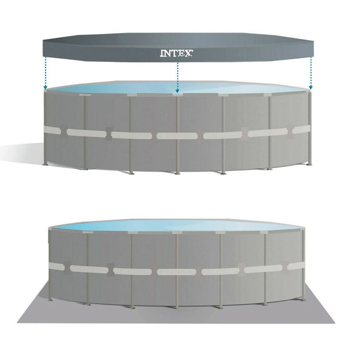 Piscină Detașabilă Intex 732 x 132 x 732 cm