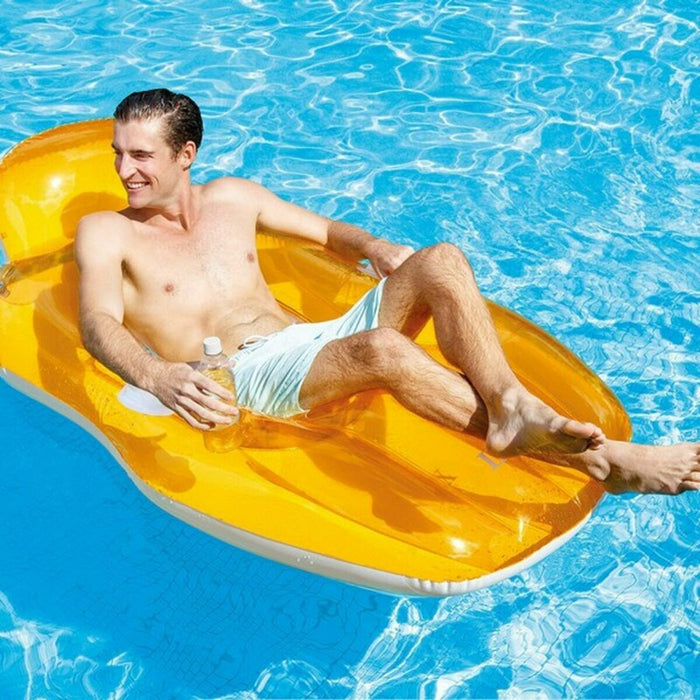 Scaun gonflabil pentru piscină Intex Chill 'n' Float         163 x 104 cm