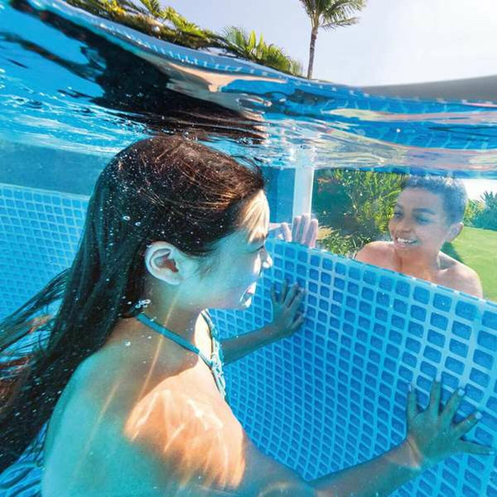 Piscină Detașabilă Colorbaby Clearview Prism Frame 488 x 122 cm