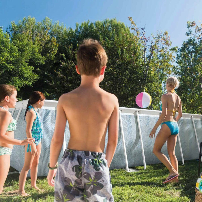 Piscină Detașabilă Intex Prism Frame Dreptunghiular 400 x 200 x 100 cm