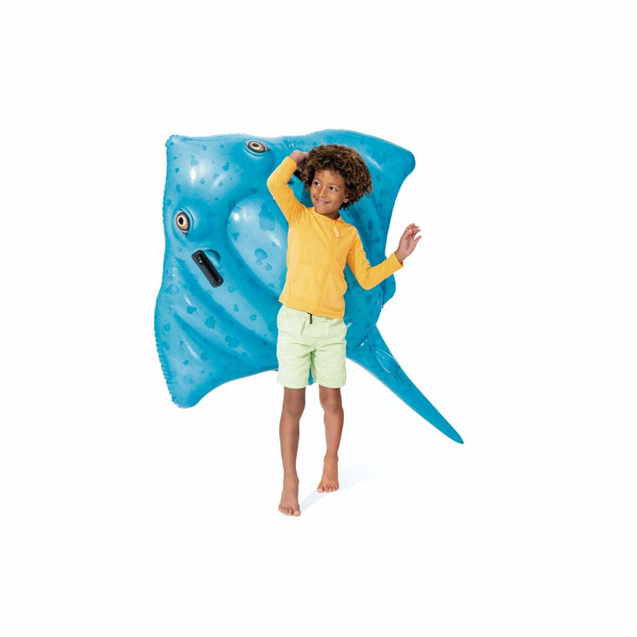 Figurină Gonflabilă pentru Piscină Intex Diavolul mare gigant (Manta Ray) 185 x 145 cm