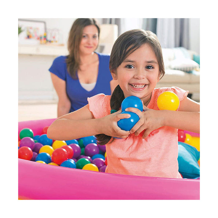 Mingi Intex Fun Ballz Multicolor 100 Piese