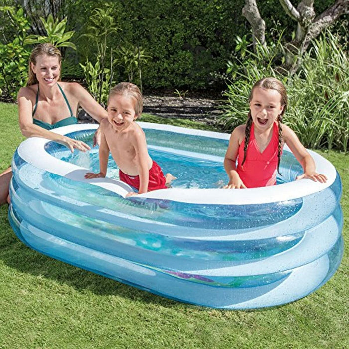Piscină pentru copii Intex Albastru Marin 163 x 46 x 107 cm