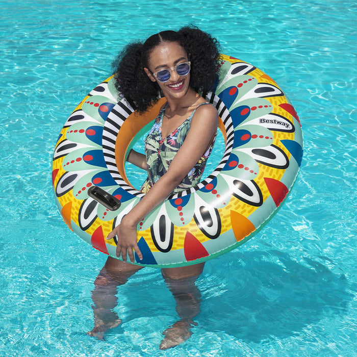 Flotor gonflabil Bestway Multicolor Ø 107 cm