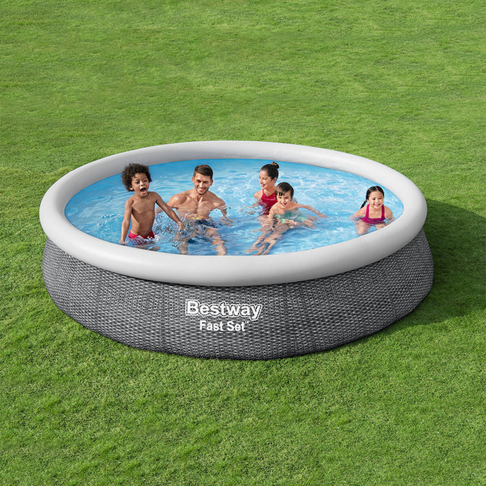 Piscină Gonflabilă Bestway Gri 5377 L 366 x 76 cm
