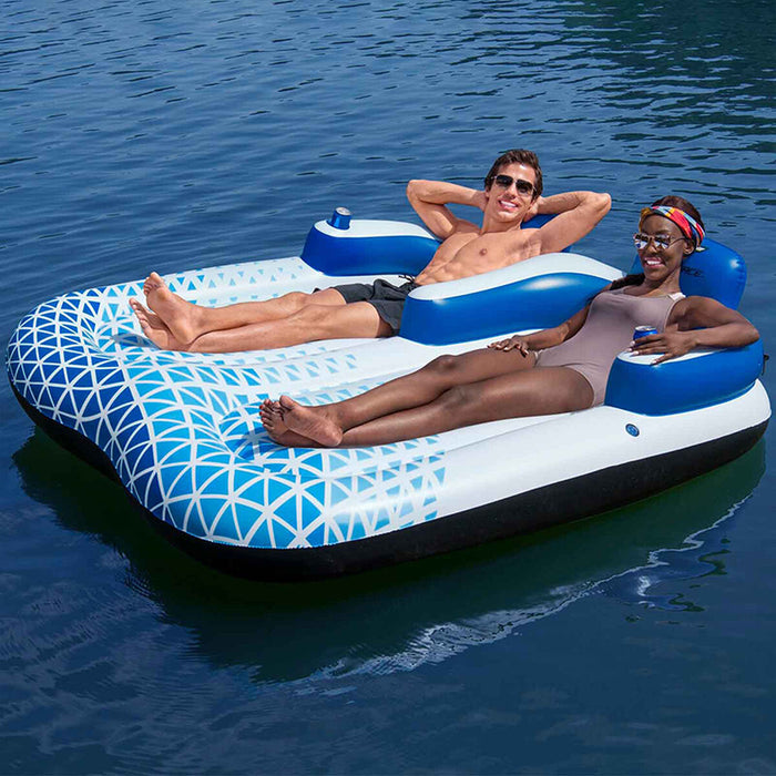 Saltea gonflabilă Bestway Hydro-Force 196 x 193 cm Double