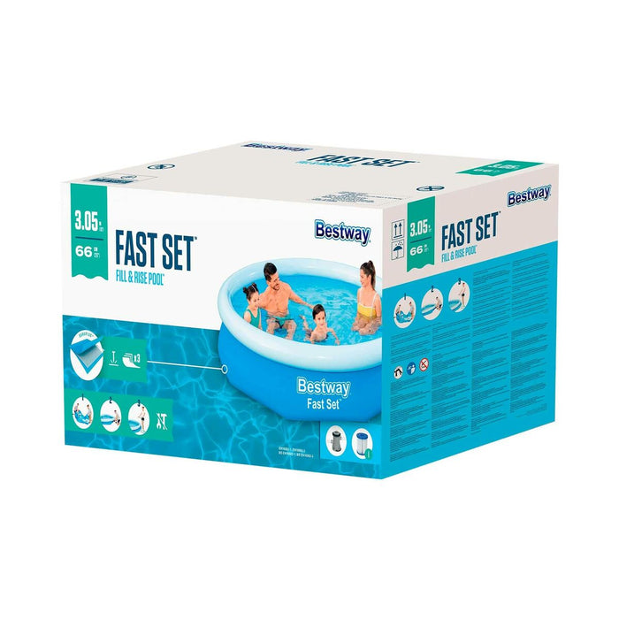 Piscină Gonflabilă Bestway Albastru 3200 L 305 x 66 cm