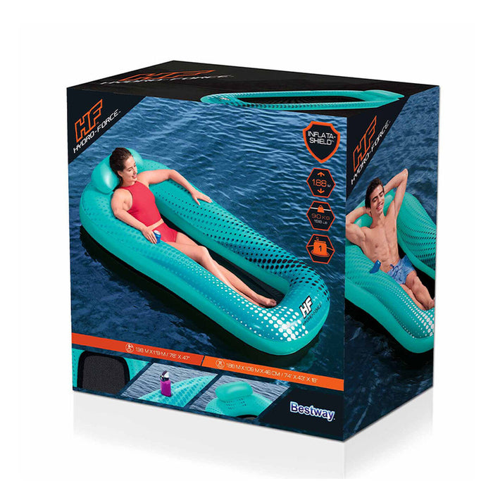 Saltea gonflabilă Bestway Hydro-Force 198 x 119 cm