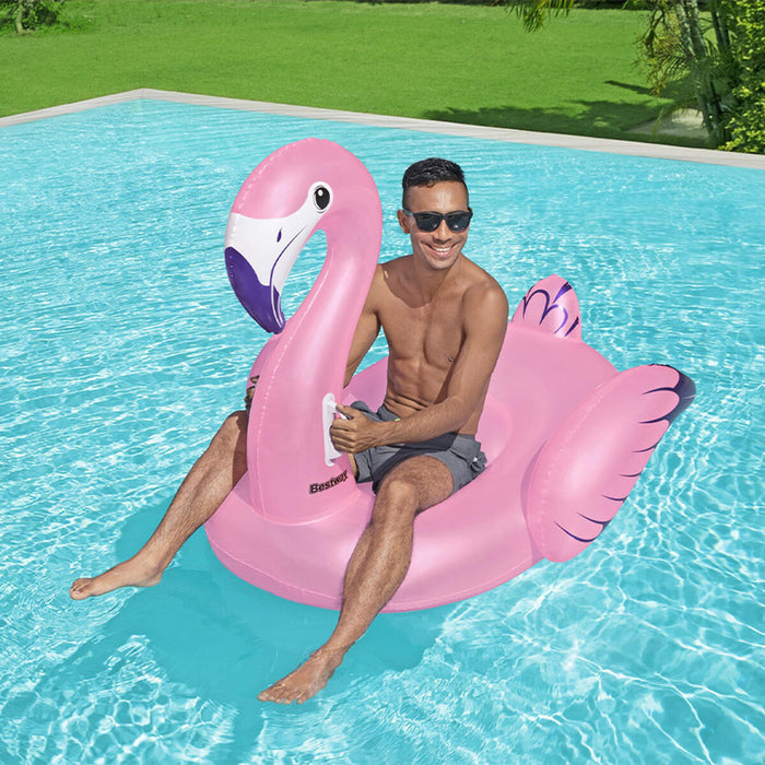 Flotor gonflabil Bestway Flamingo roz 153 x 143 cm