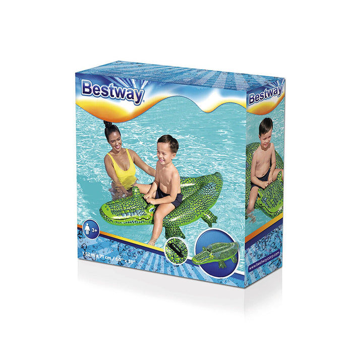 Flotor gonflabil Bestway Crocodil 152 x 71 cm
