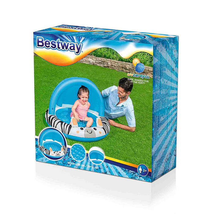 Piscină Gonflabilă pentru Copii Bestway Zebră 97 x 66 cm