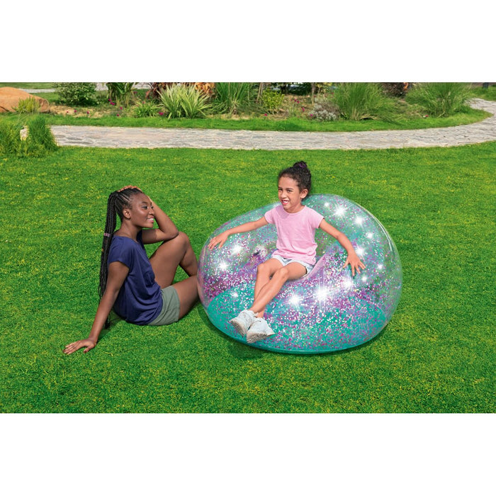 Scaun gonflabil Bestway Multicolor 114 x 112 x 66 cm Purpurină