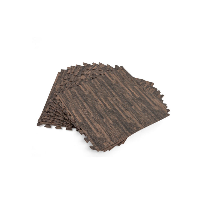 Protecție de podele pentru piscine detașabile Bestway 50 x 50 cm Lemn