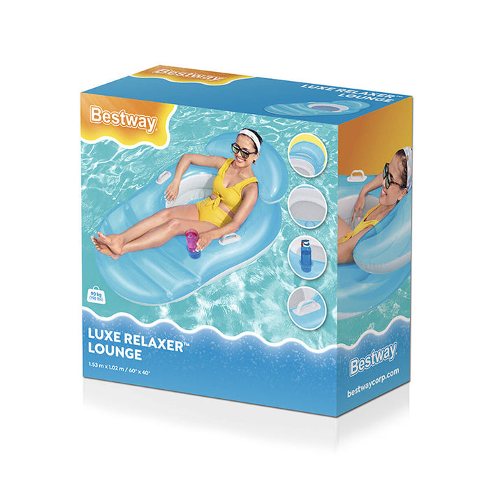 Scaun gonflabil pentru piscină Bestway Relaxer 153 x 102 cm