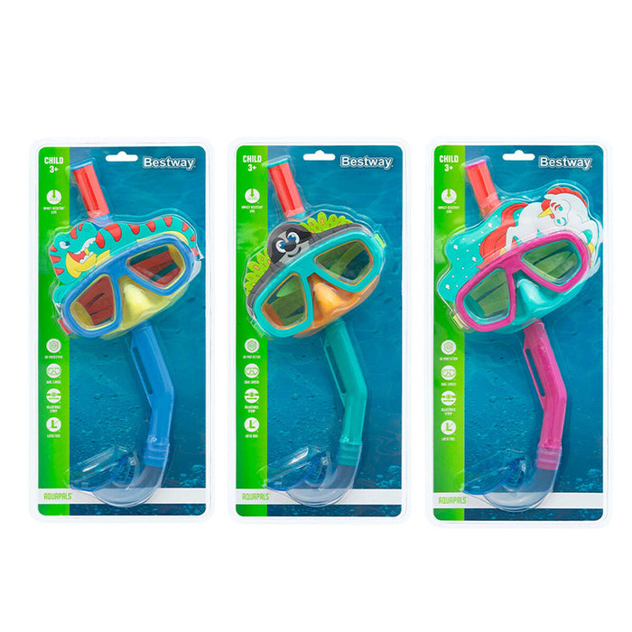 Ochelari de Scufundare cu Tub pentru Copii Bestway