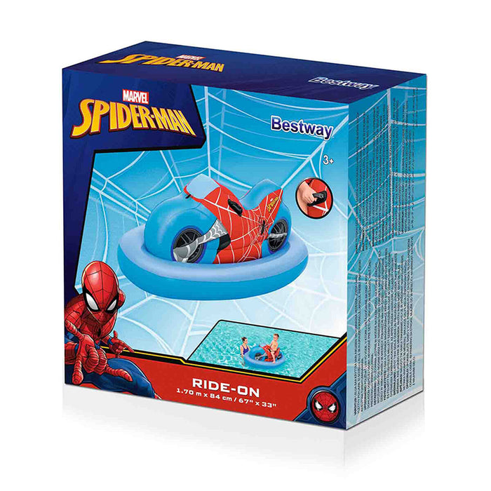 Saltea gonflabilă Bestway Spiderman Motocicletă 170 x 84 cm