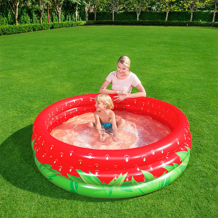 Piscină Gonflabilă pentru Copii Bestway Căpșună 168 x 38 cm