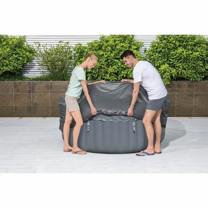Husă pentru piscină Bestway LAY-Z-SPA® Xtras Gri