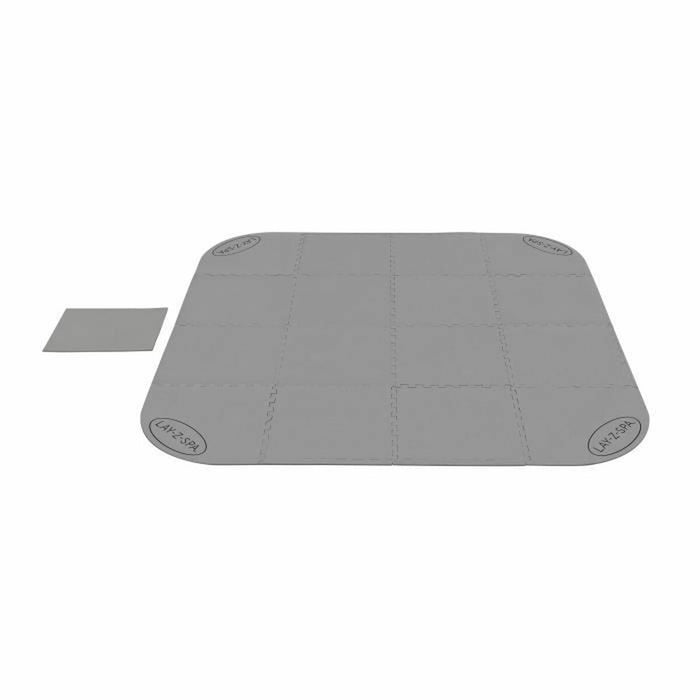 Protecție de podele pentru piscine detașabile Bestway Lay-Z-Spa 196 x 196 cm Gri Polietilenă