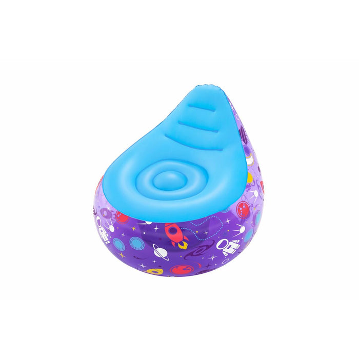 Scaun gonflabil Bestway Multicolor 72 x 72 x 64 cm Navă spațială