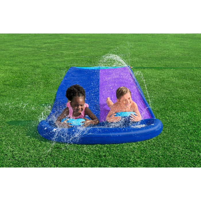 Tobogan acvatic Bestway 488 x 138 cm Glisant Double