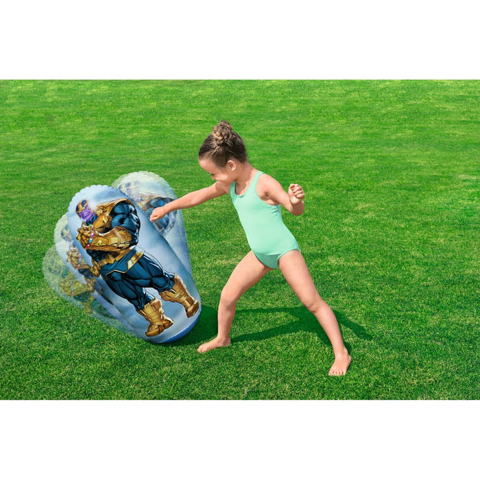 Piscină pentru copii Bestway The Avengers 211 x 198 x 125 cm Loc de joacă