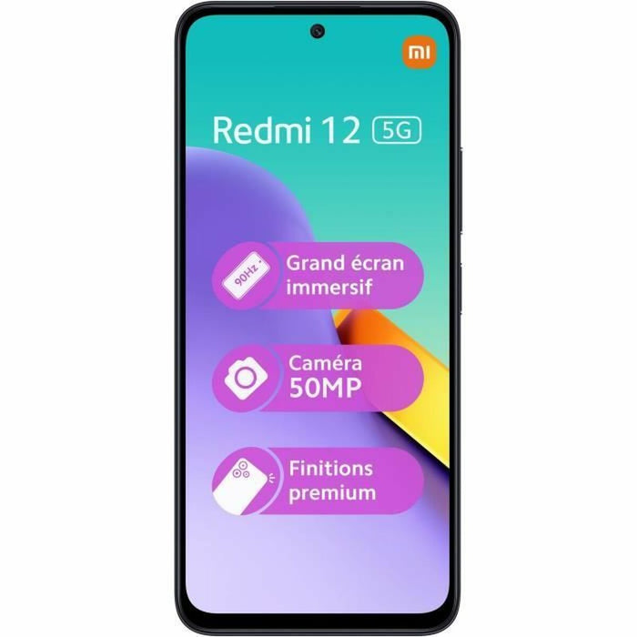 Smartphone Xiaomi Redmi 12 4 GB RAM 6,8" 128 GB Negru