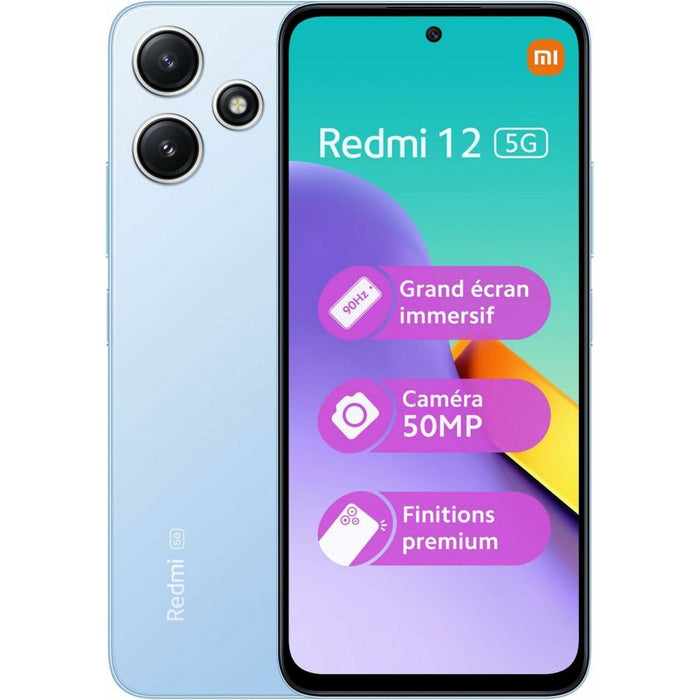 Smartphone Xiaomi Redmi 12 5G 6,79" Qualcomm Snapdragon 4 gen 2 4 GB RAM 128 GB Albastru