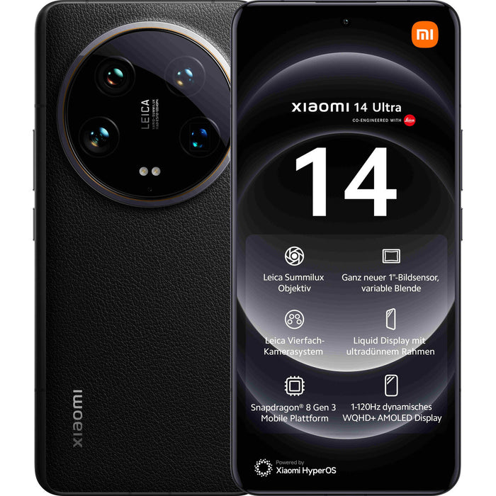 Smartphone Xiaomi 14 Ultra 6,73" 16 GB RAM 512 GB Negru