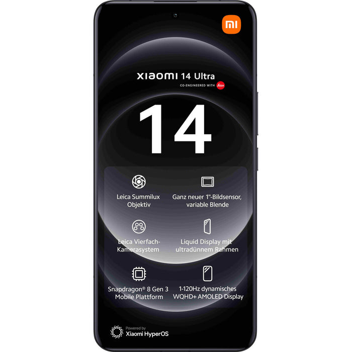 Smartphone Xiaomi 14 Ultra 6,73" 16 GB RAM 512 GB Negru