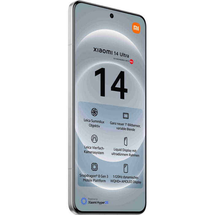 Smartphone Xiaomi 14 Ultra 6,73" 16 GB RAM 512 GB Alb