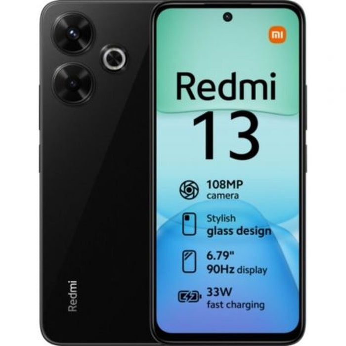 Smartphone Xiaomi Redmi 13 6,79" Octa Core 8 GB RAM 256 GB Negru