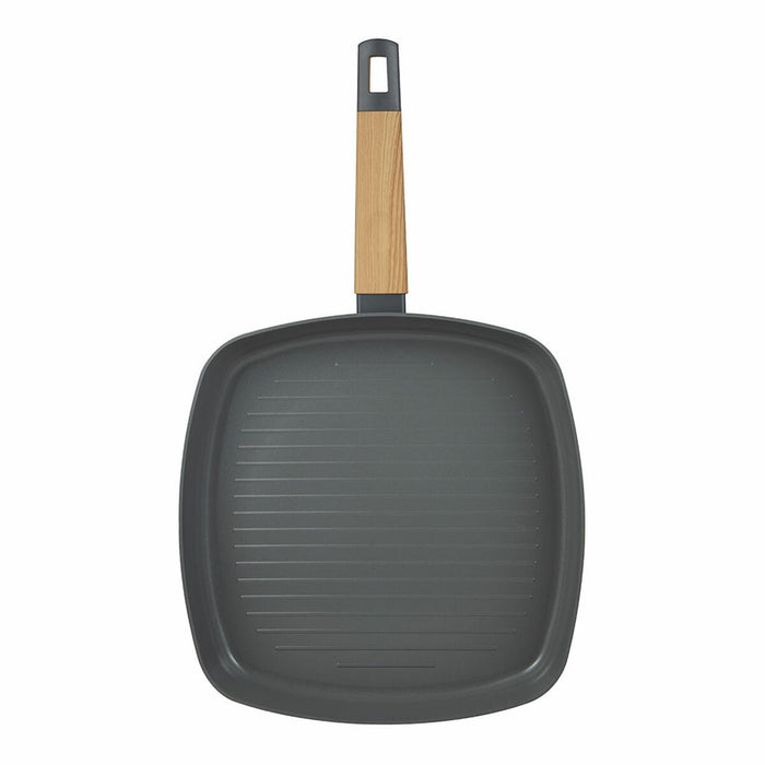Tigaie Grill San Ignacio Earth Grey SG-6754 Gri Aluminiu 28 x 28 cm