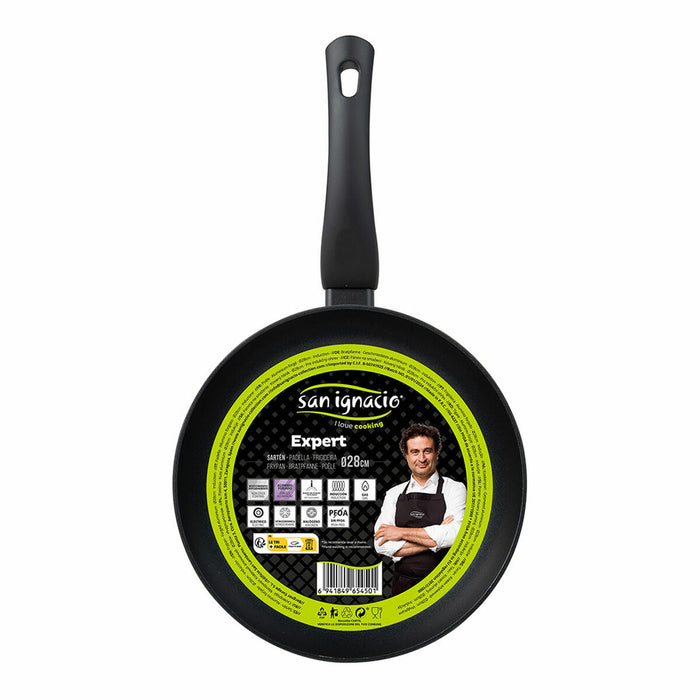 Tigaie San Ignacio Expert SG-6237 Negru Aluminiu forjat Ø 28 cm