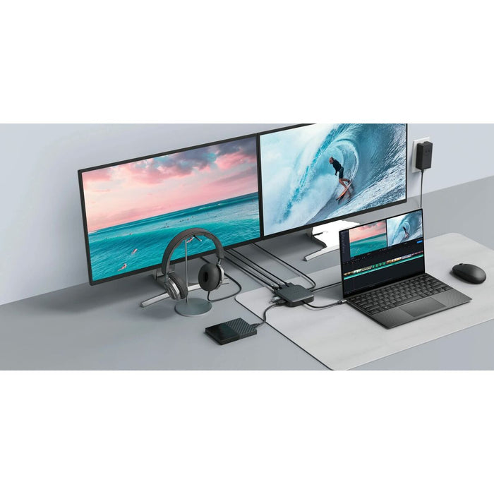 Hub USB Hyper HD583-GL Negru 100 W