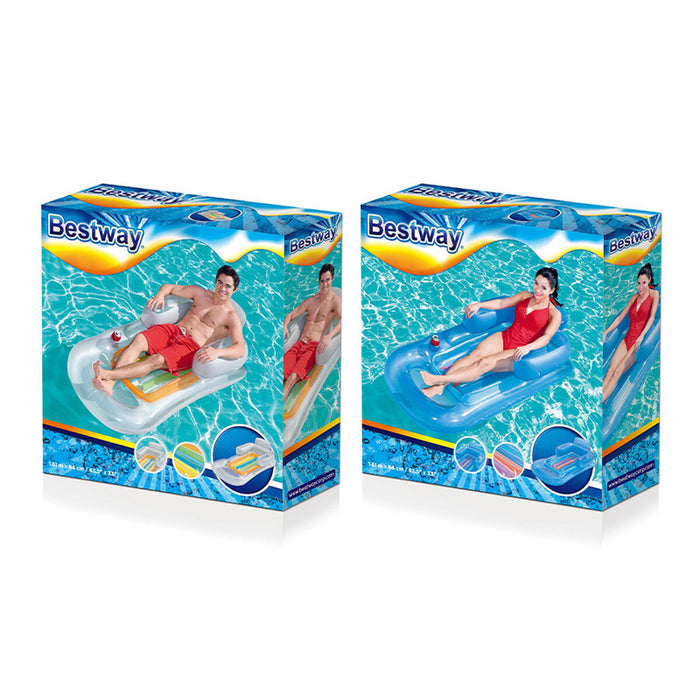 Scaun gonflabil pentru piscină Bestway 157 x 89 cm